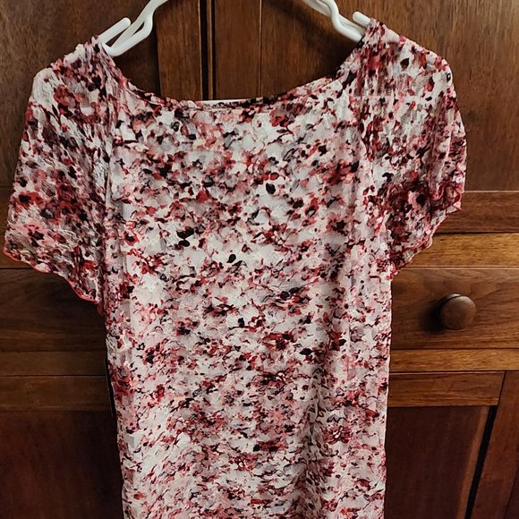 NWT AB Studio Women's Large Blouse with Ruffles - Picture 2 of 8